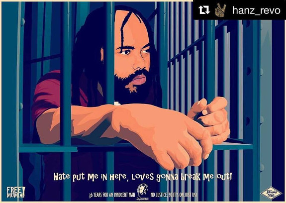Mumia: Hate put me here (Prison), Loves gonna break me out